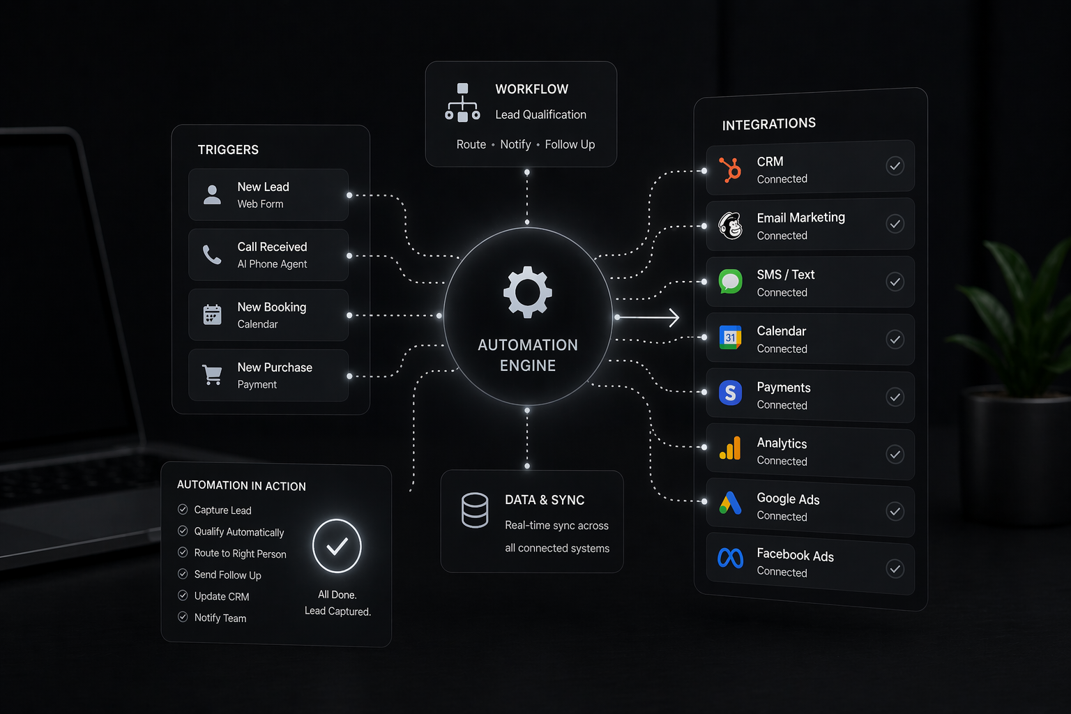 SystemFlow Pro automations and integrations