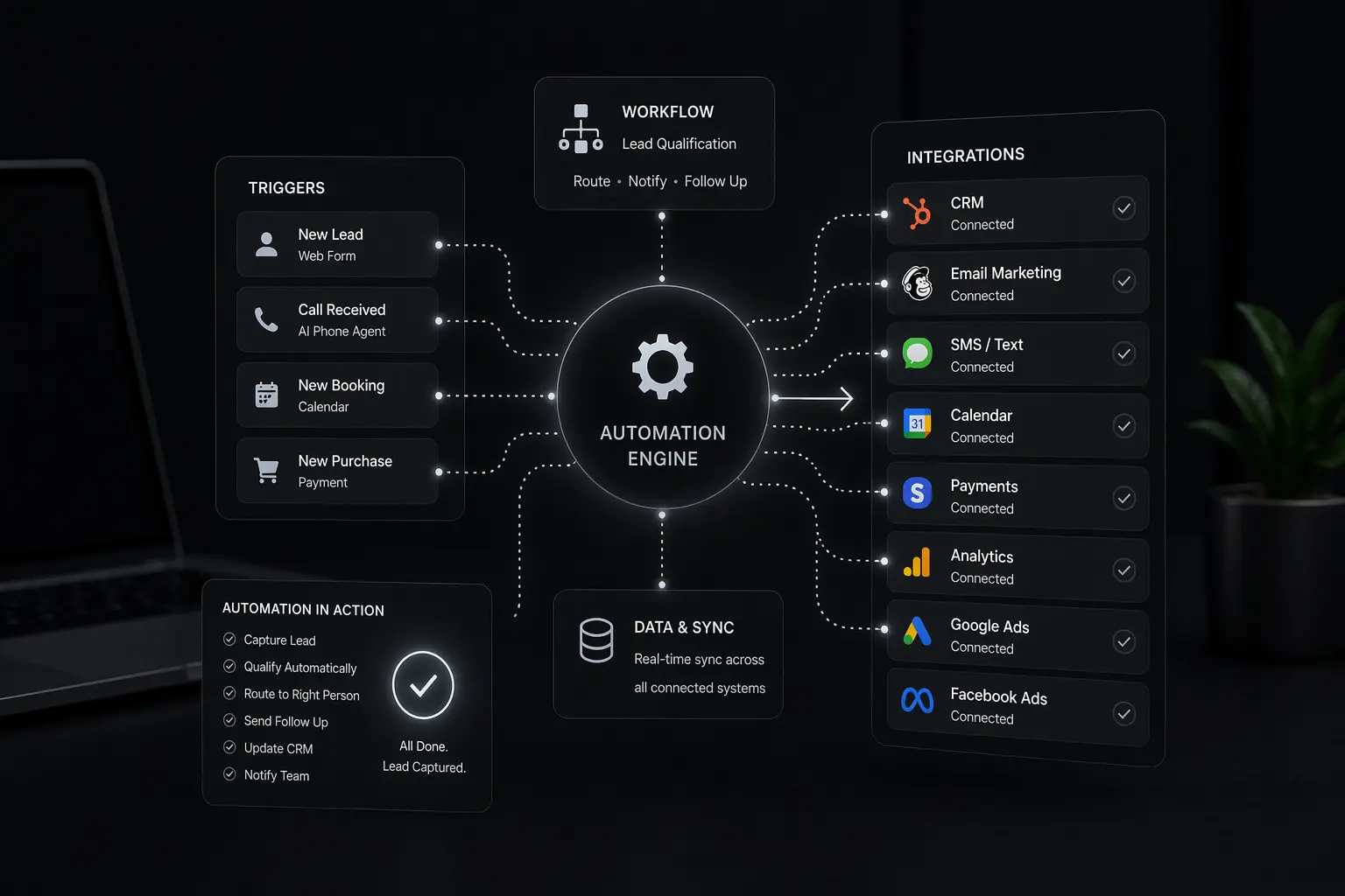 SystemFlow Pro automation and integrations